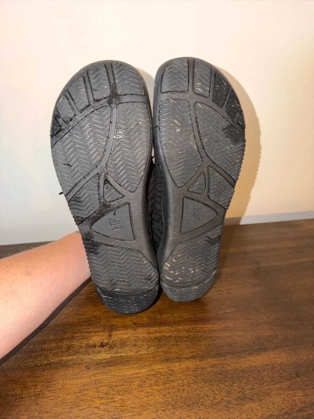 Hike Footwear Stride Barefoot Shoes Black Minimalist Sneakers Mens 10 Womens 12